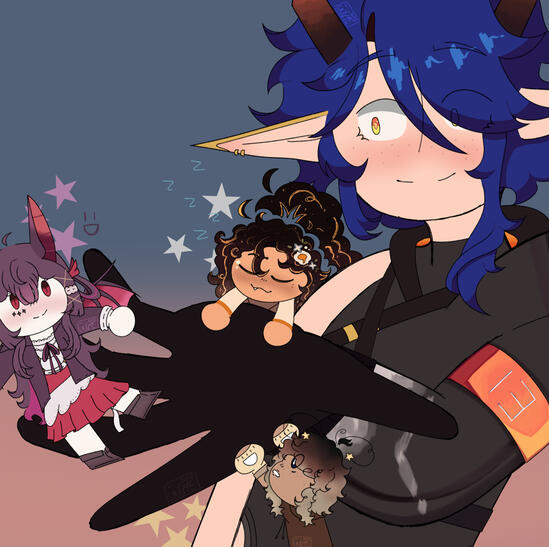Mass Attack I did for Artfight 2026