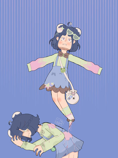 Artfight 2026 attack I did for @_coldbao