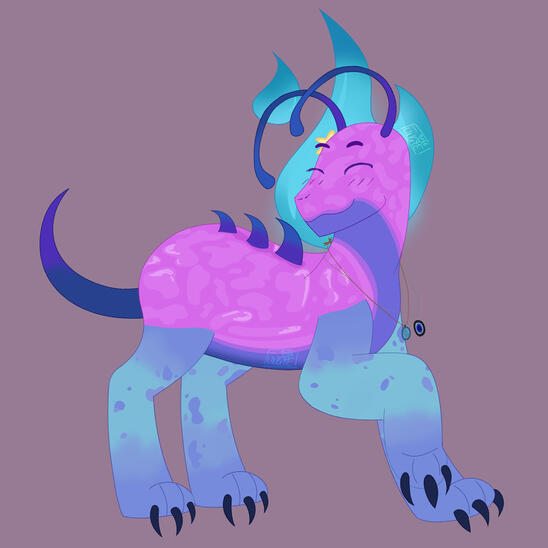 Artfight 2026 attack I did for @Swamp0Goblin